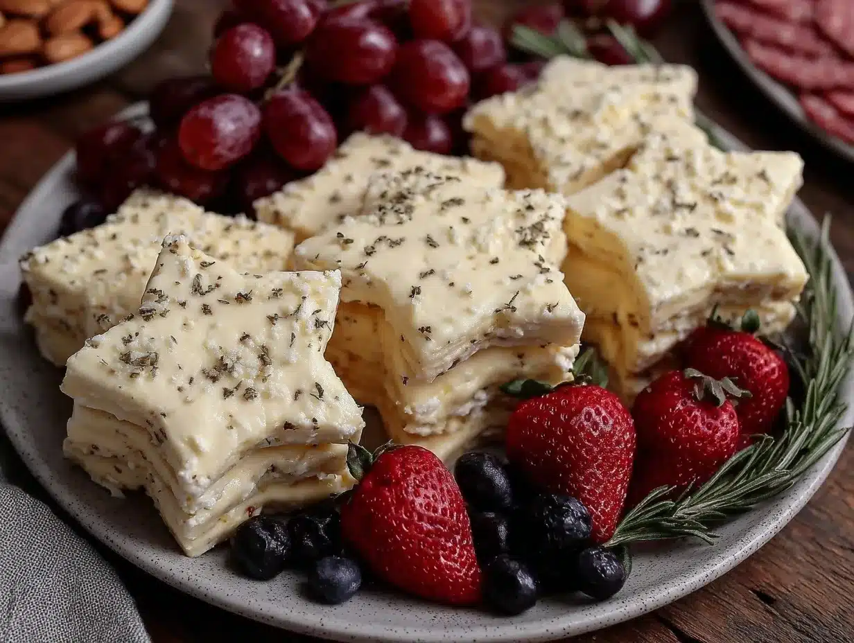 festive patriotic charcuterie board preparation steps