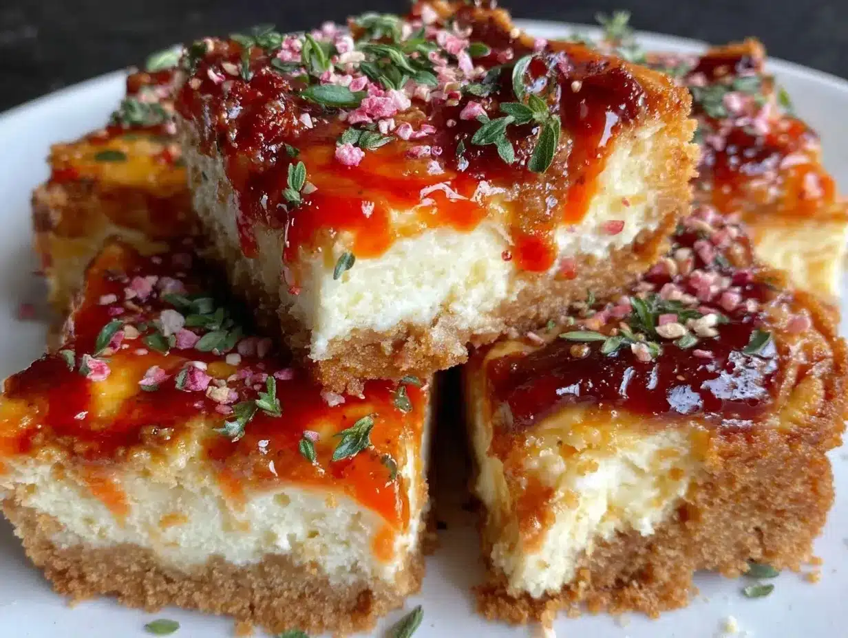 firecracker cheesecake bars preparation steps