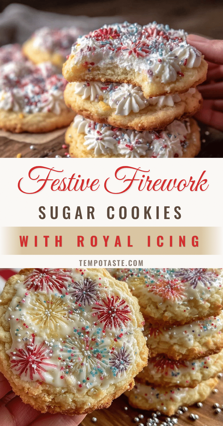 firework sugar cookies recipe