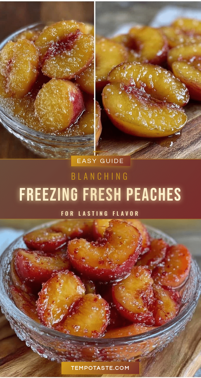 freezing fresh peaches guide recipe