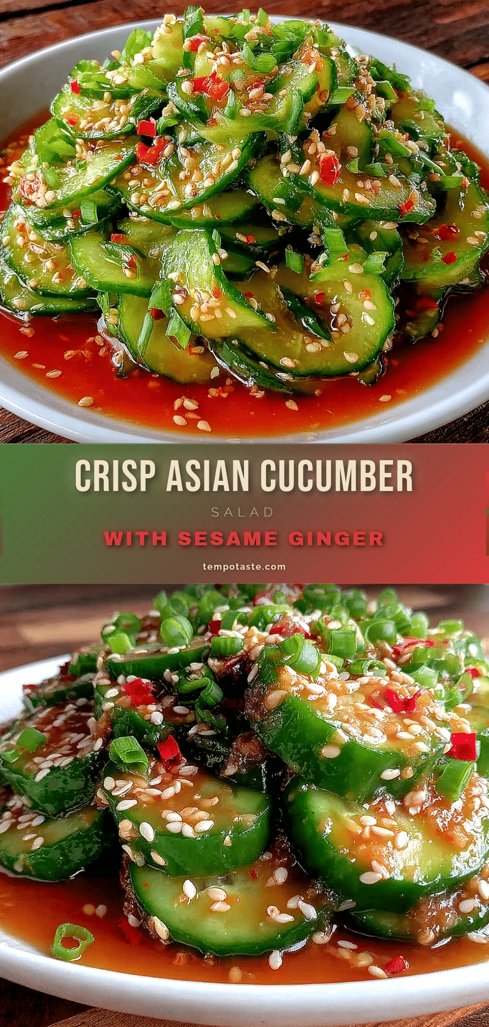fresh asian cucumber salad recipe