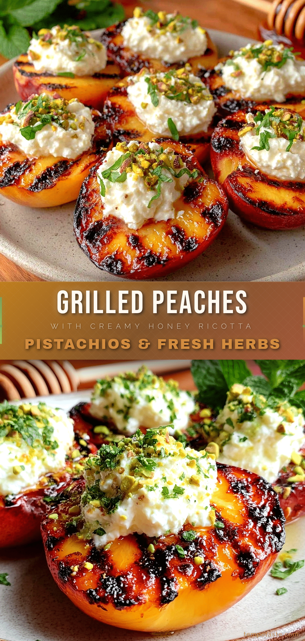fresh grilled peaches recipe recipe