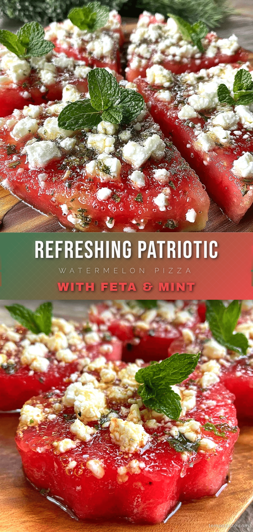 fresh patriotic watermelon pizza recipe