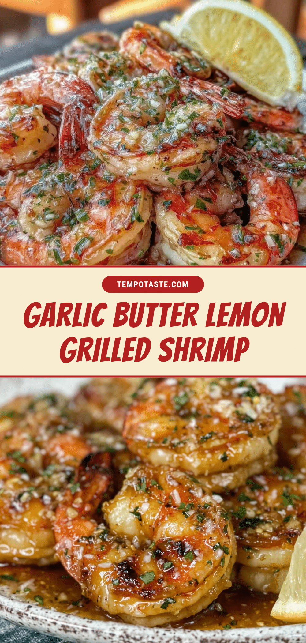 garlic butter grilled shrimp recipe