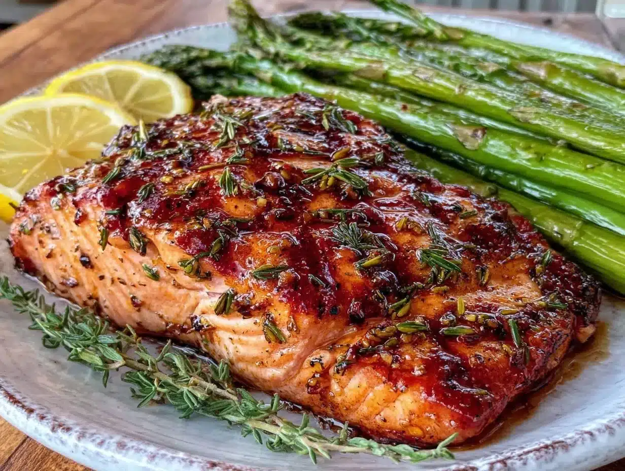 grilled lemon herb salmon preparation steps