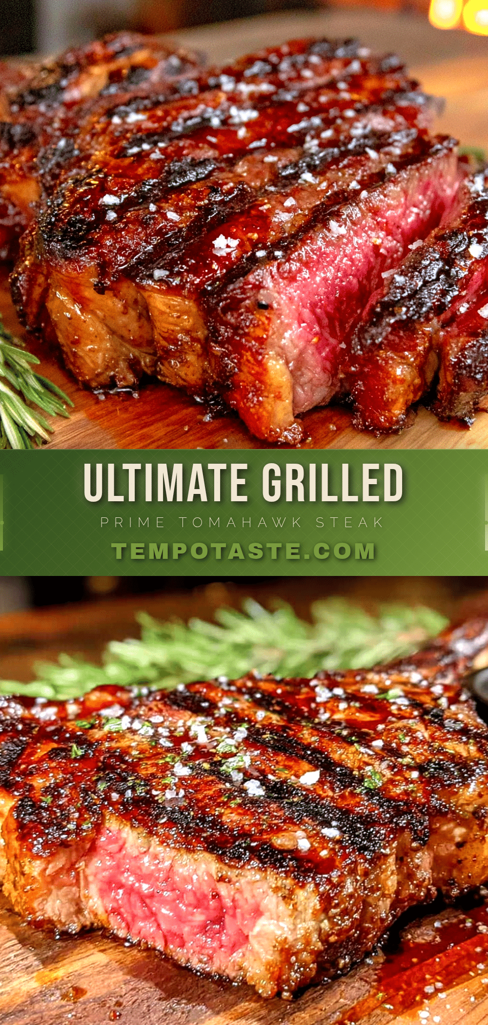 grilled prime tomahawk steak recipe