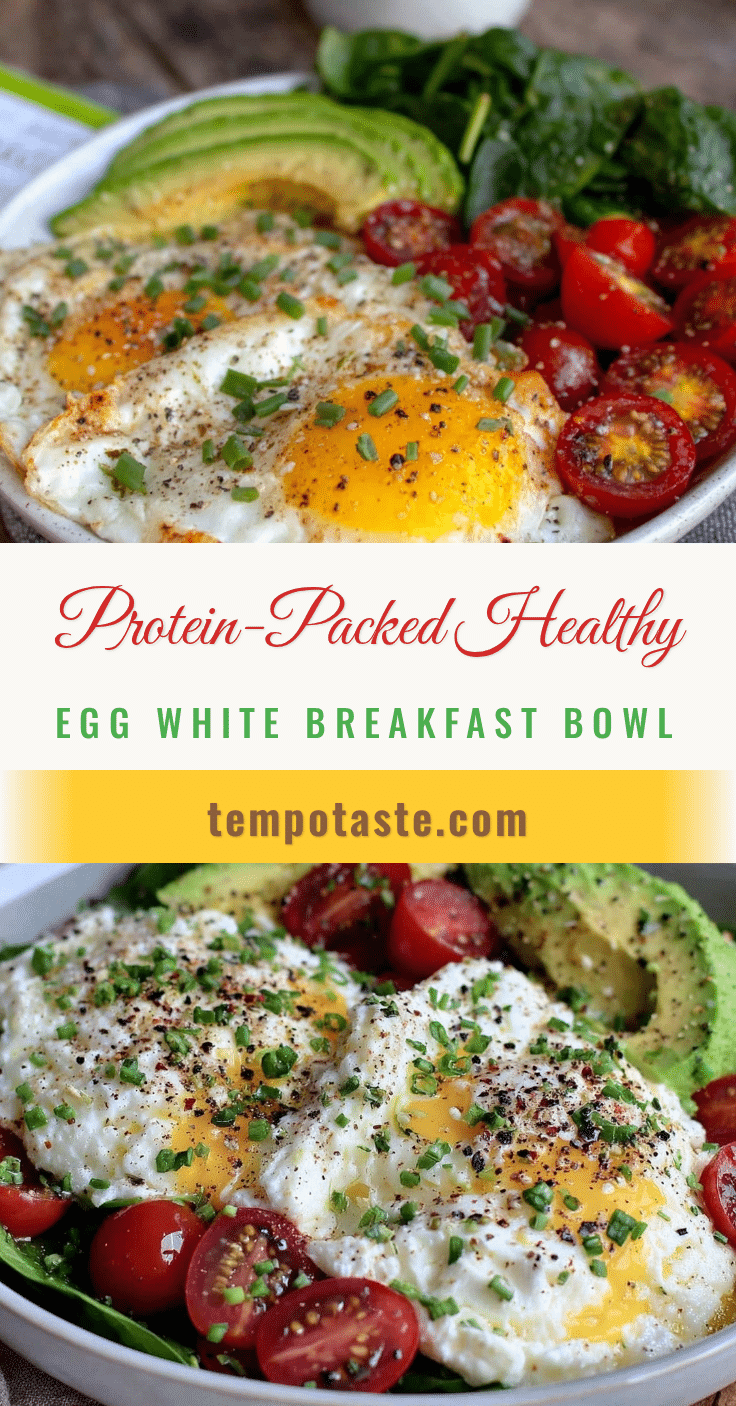 healthy egg white breakfast bowl recipe