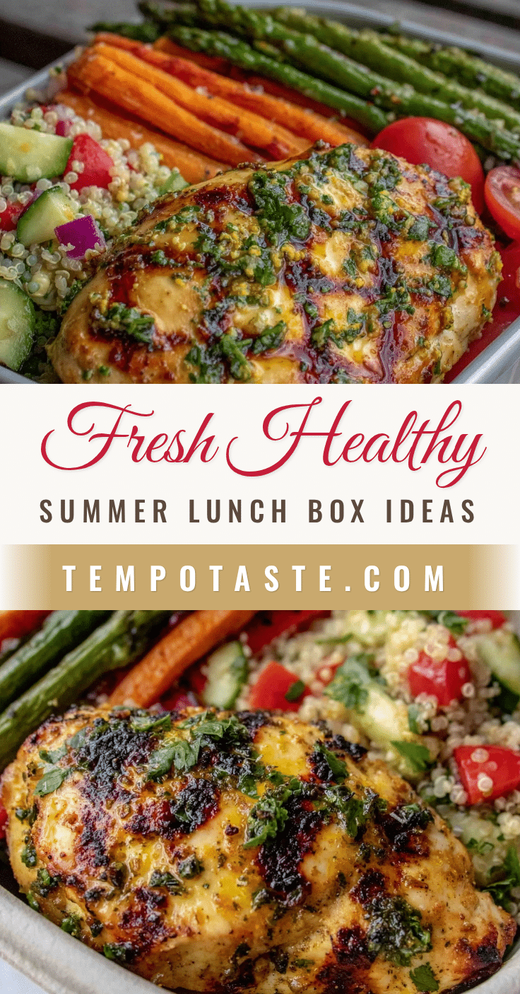 healthy summer lunch box ideas recipe