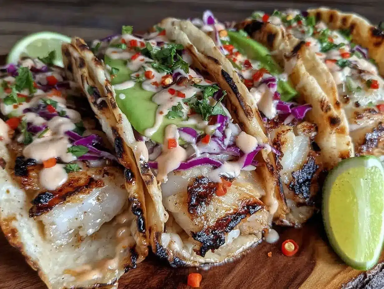 light grilled fish tacos preparation steps
