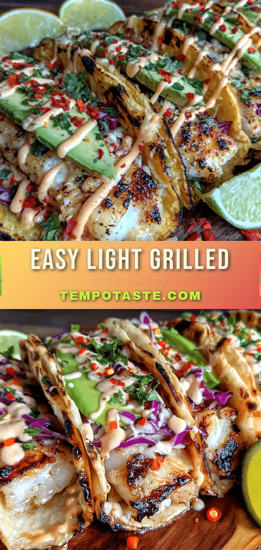 light grilled fish tacos recipe