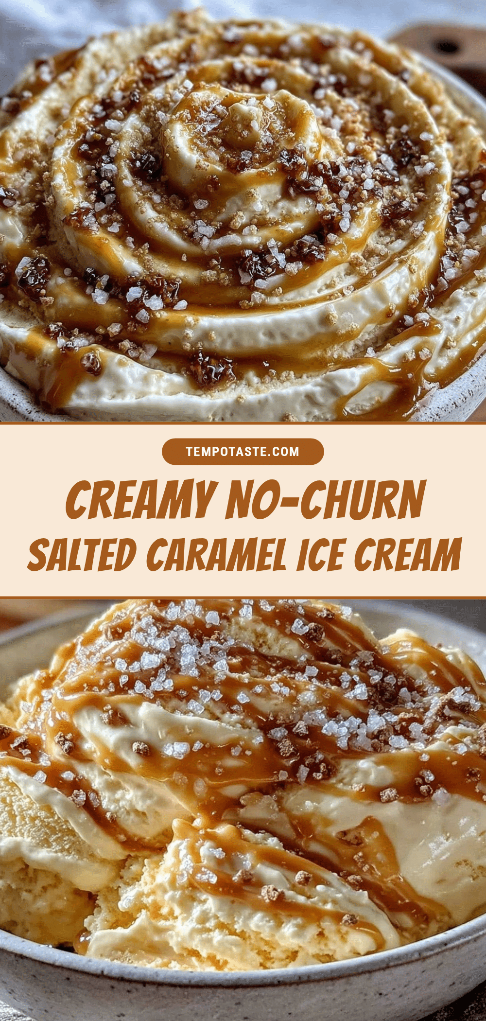 no-churn salted caramel ice cream recipe