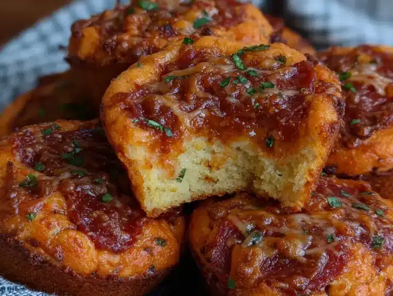 pizza muffins - featured image