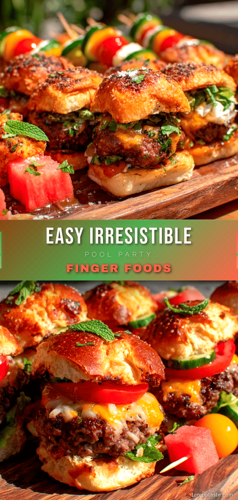 pool party finger foods recipe
