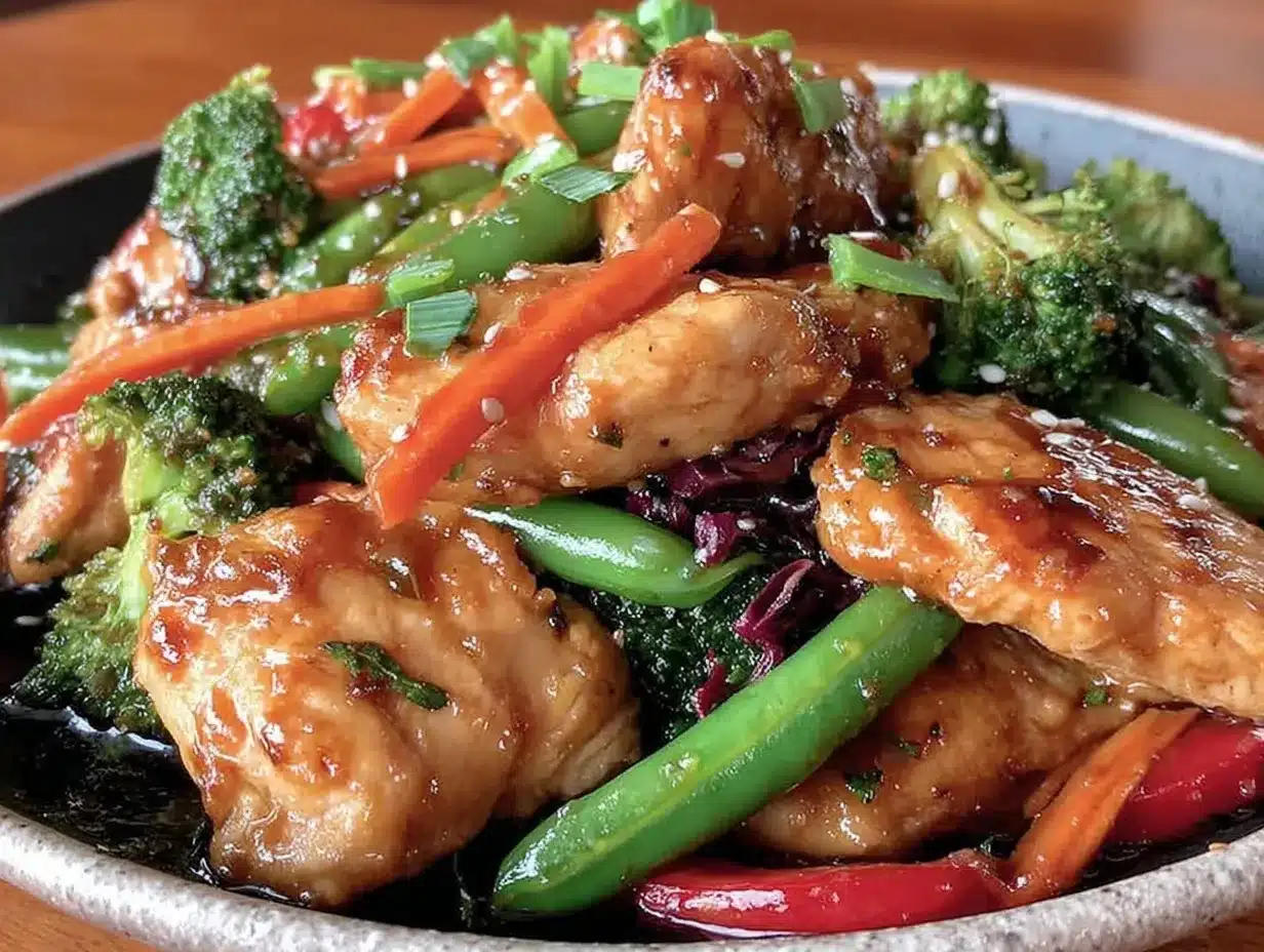 quick healthy chicken stir fry preparation steps