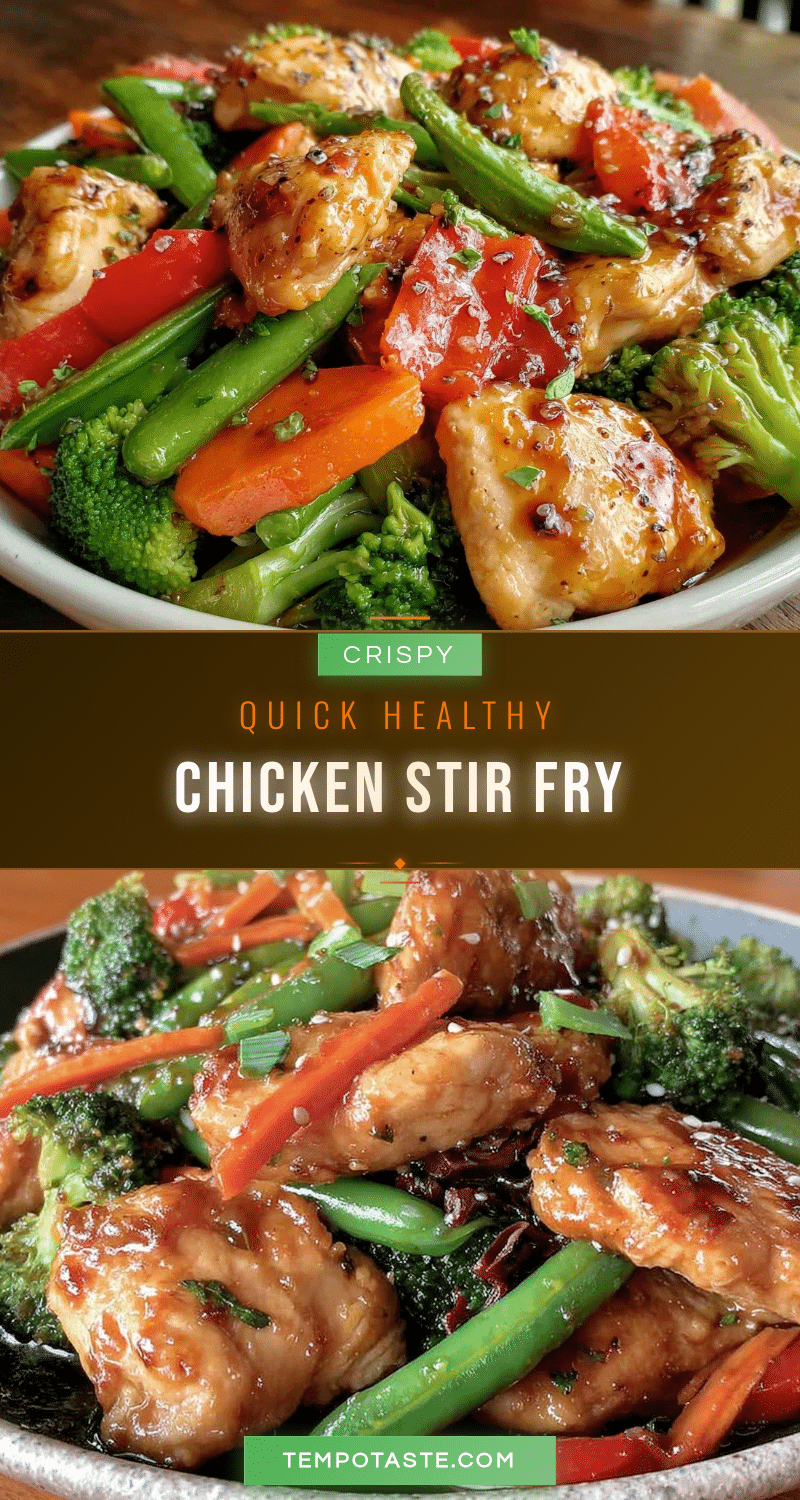 quick healthy chicken stir fry recipe