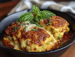 quick skillet lasagna - featured image