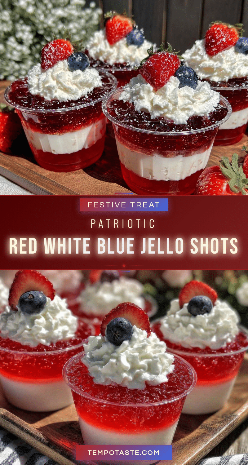 red white blue jello shots recipe