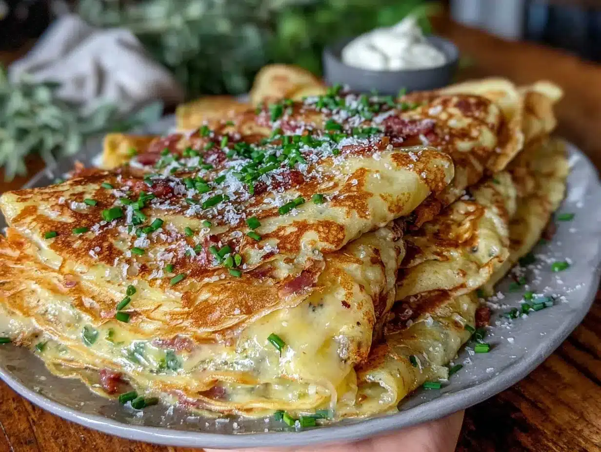 savory fathers day brunch crepes station preparation steps
