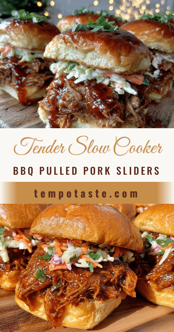 slow cooker bbq pulled pork sliders recipe