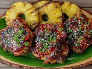 teriyaki pineapple chicken thighs - featured image