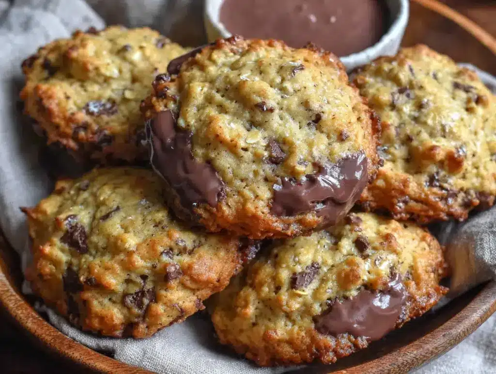 banana oat breakfast cookies - featured image