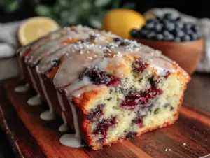 blueberry zucchini bread - featured image