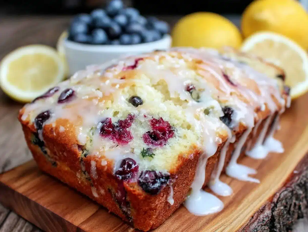 blueberry zucchini bread preparation steps