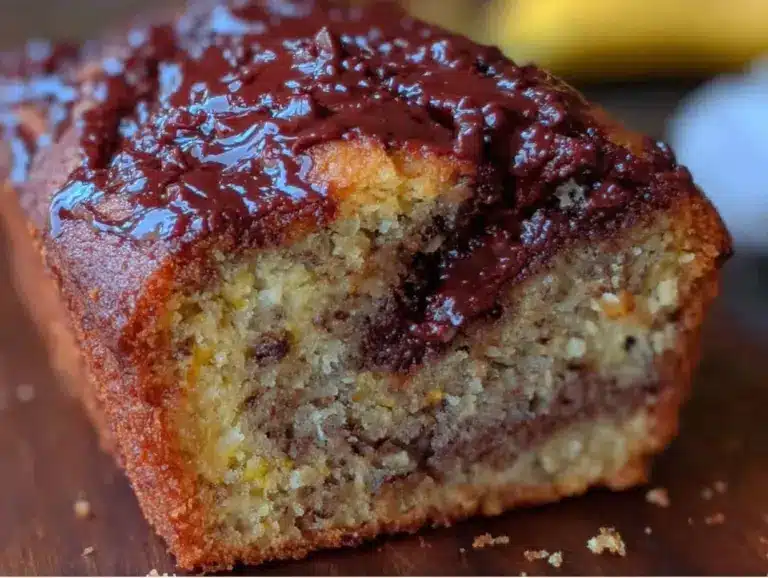 brown butter banana bread - featured image