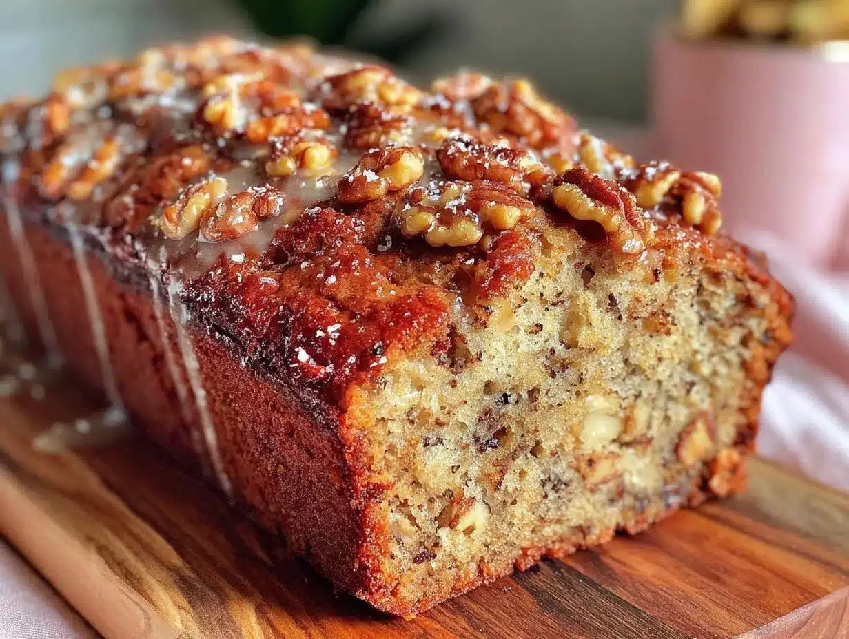 brown butter banana bread preparation steps