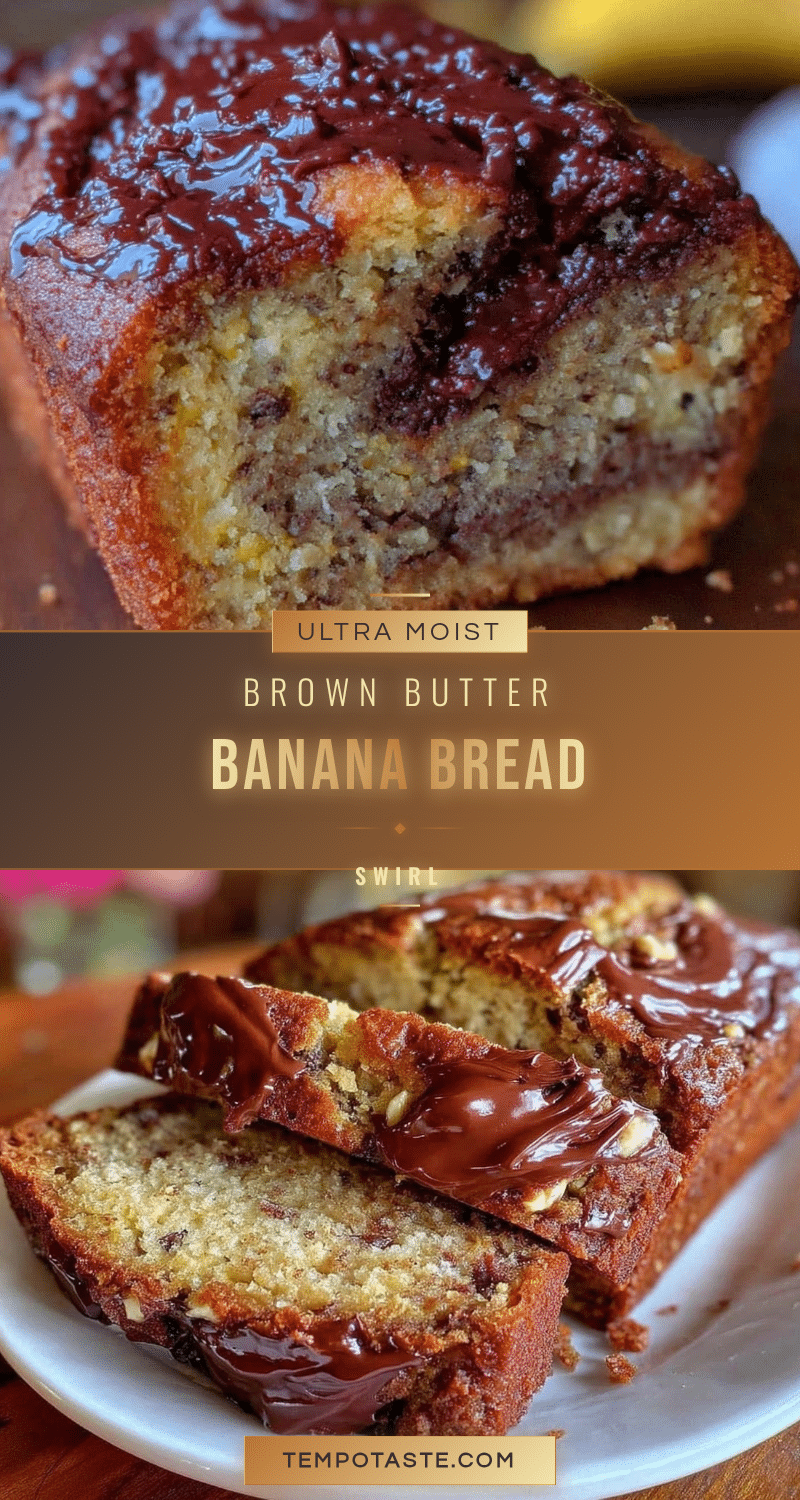 brown butter banana bread recipe