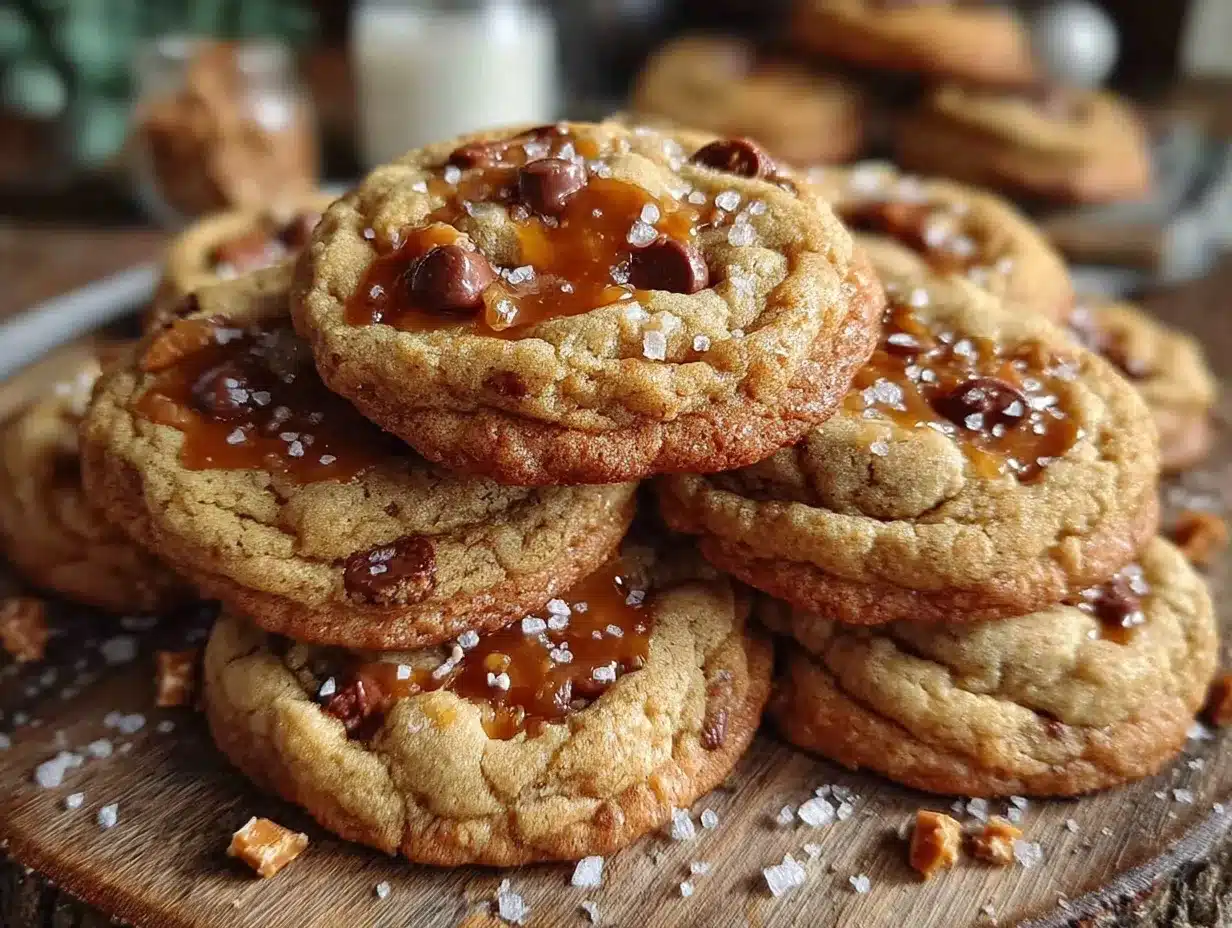 brown butter toffee chocolate chip cookies preparation steps