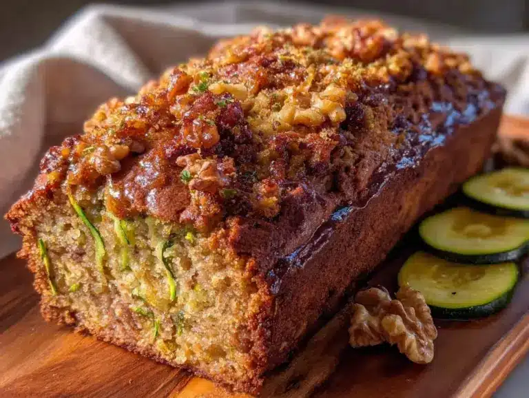 brown butter zucchini bread - featured image