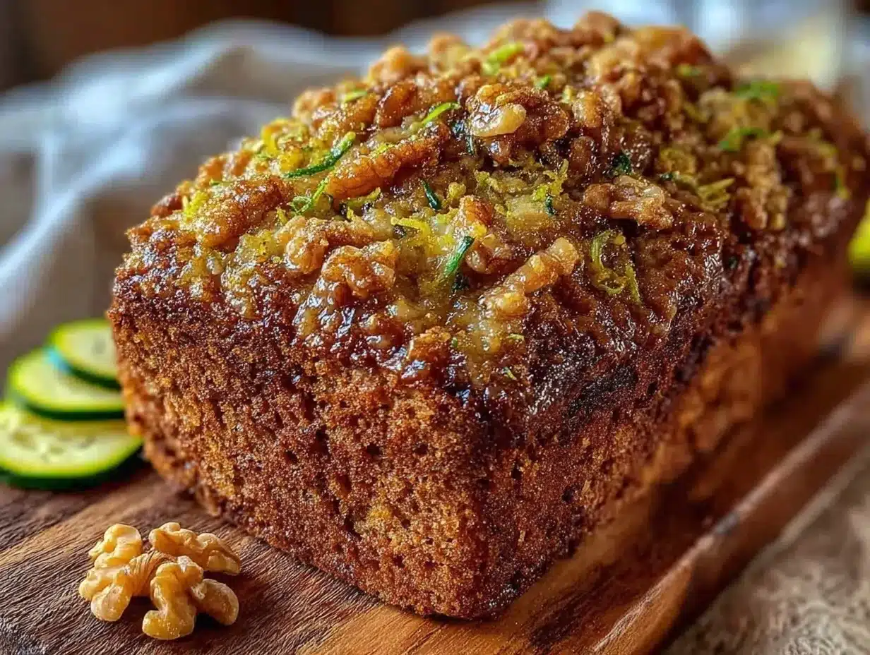 brown butter zucchini bread preparation steps