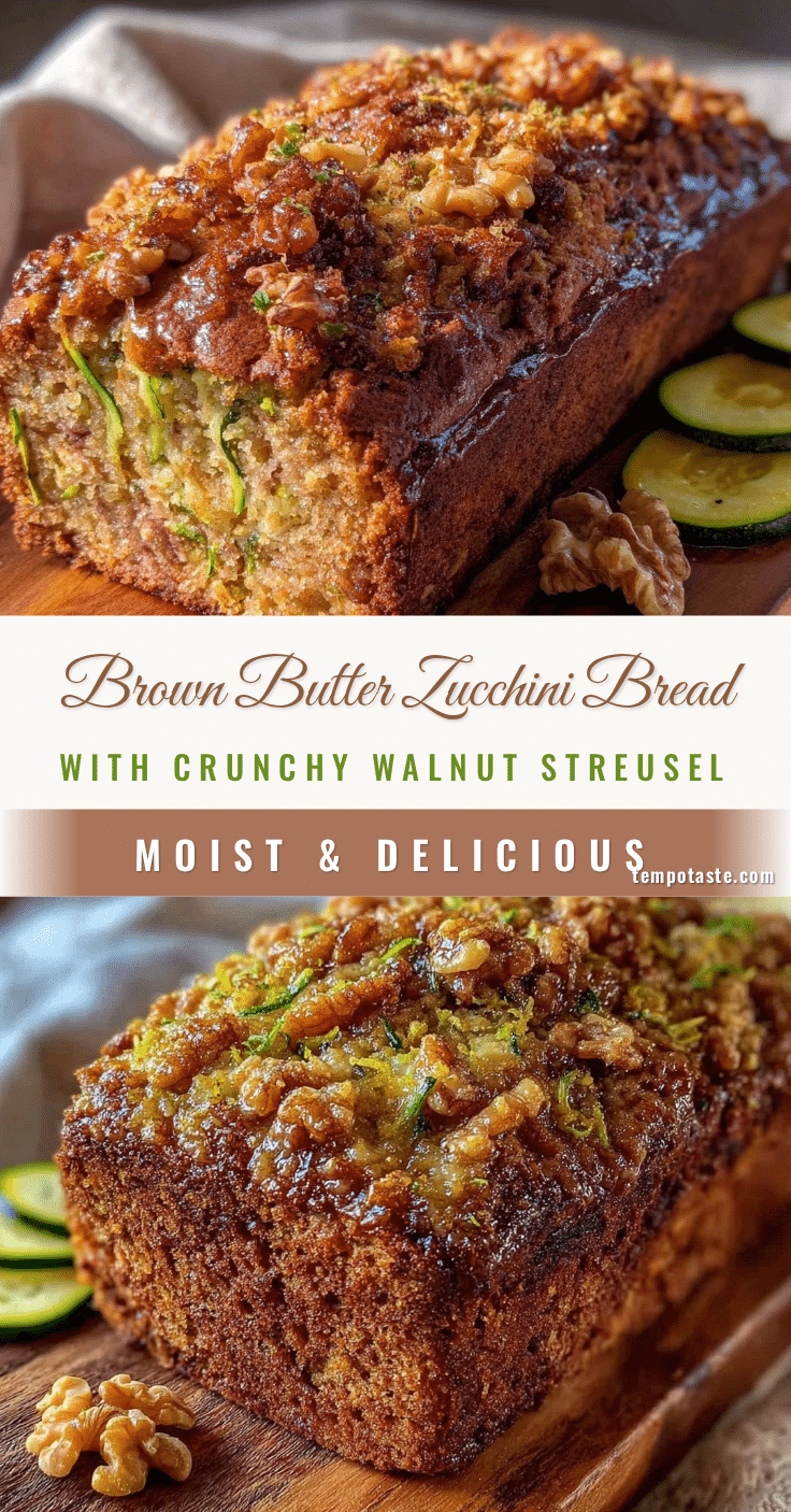brown butter zucchini bread recipe