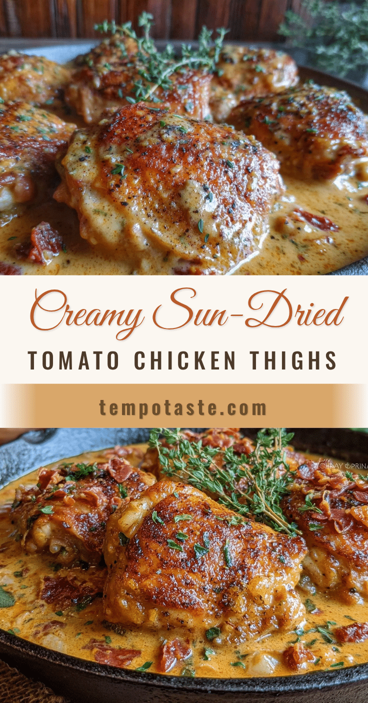 creamy one-pan chicken thighs recipe
