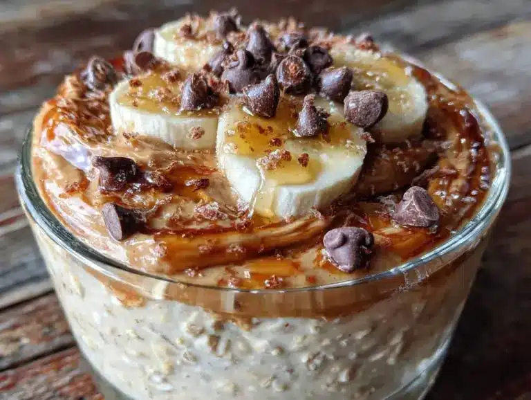 creamy overnight oats - featured image