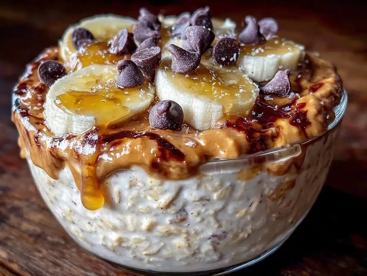 creamy overnight oats preparation steps