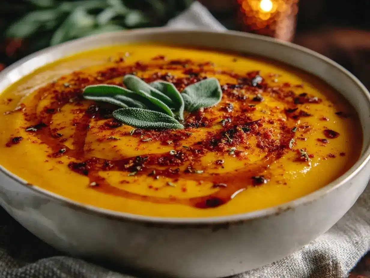 creamy roasted butternut squash soup preparation steps