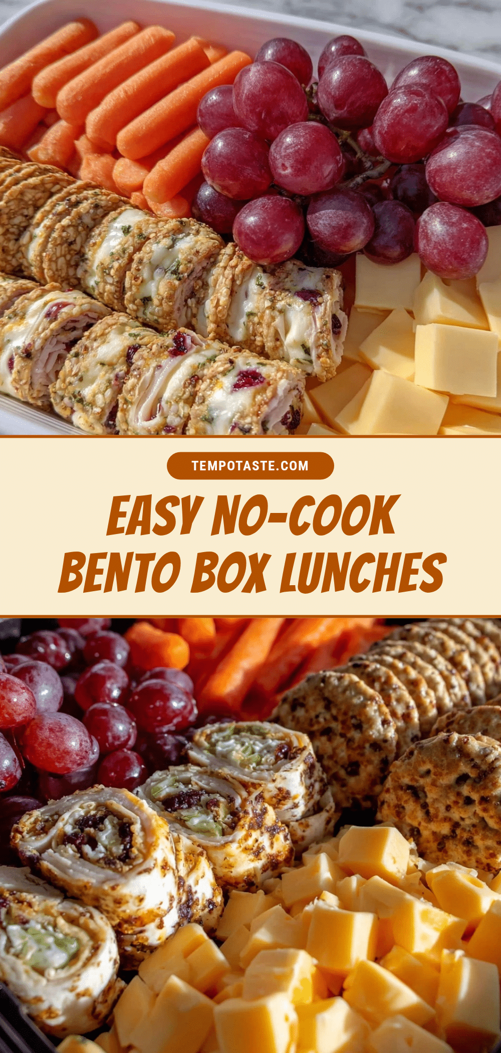 easy no-cook bento box lunch recipe
