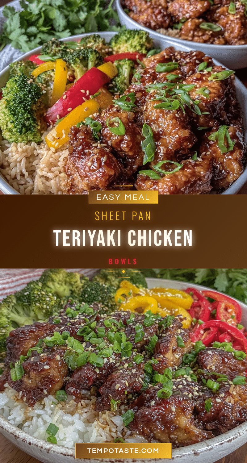 easy sheet pan teriyaki chicken recipe