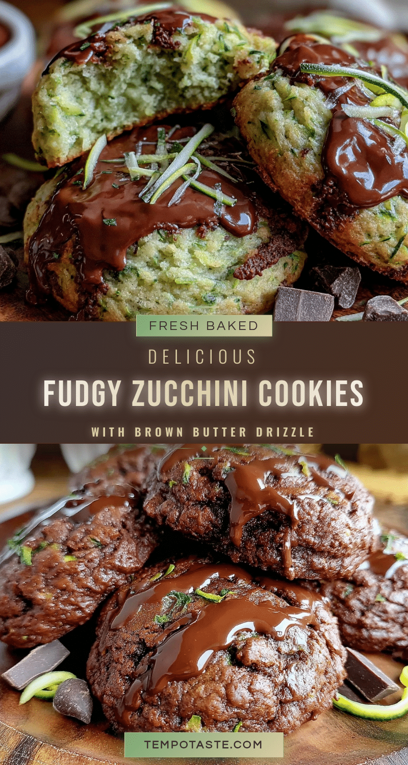 fudgy zucchini cookies recipe