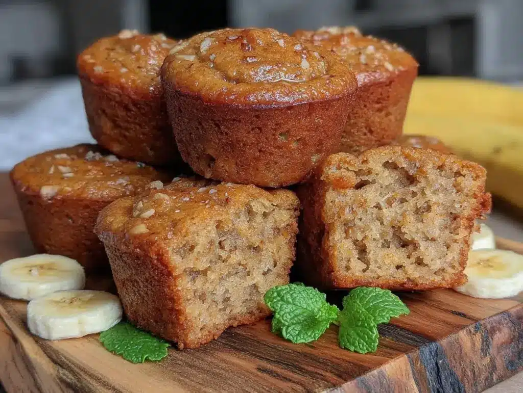 Greek Yogurt Banana Protein Muffins - featured image