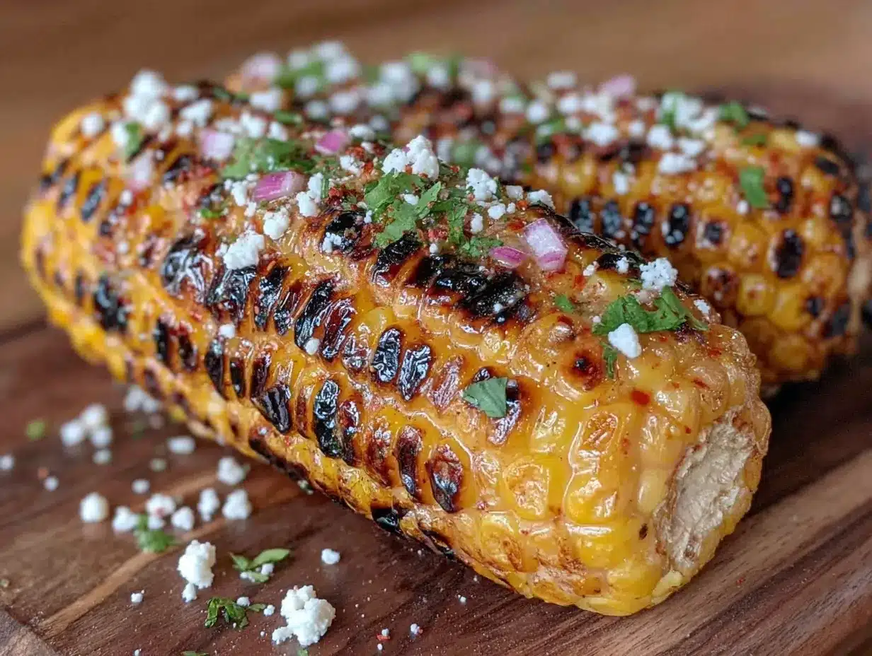 grilled corn on the cob preparation steps