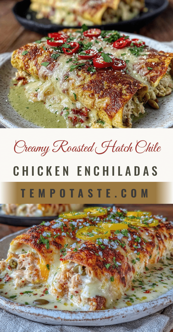 hatch green chile chicken enchiladas recipe