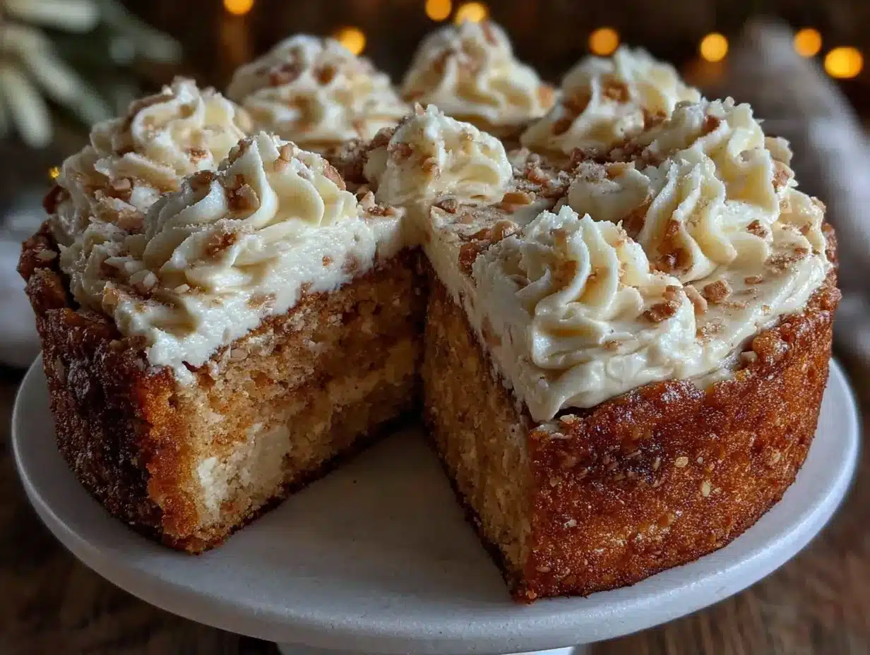 moist almond flour birthday cake preparation steps