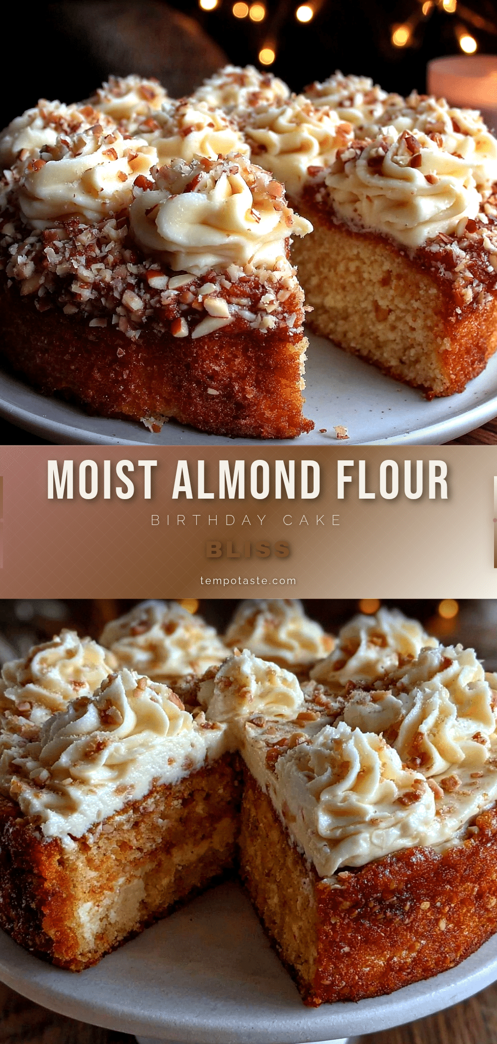 moist almond flour birthday cake recipe