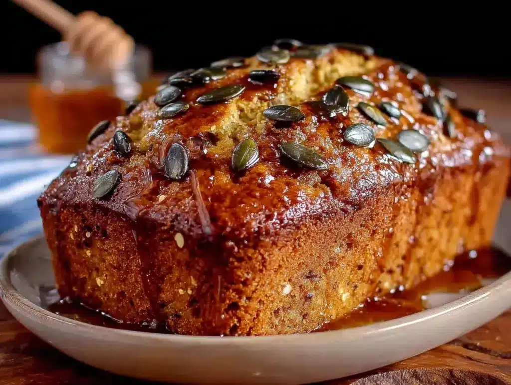pumpkin banana bread - featured image