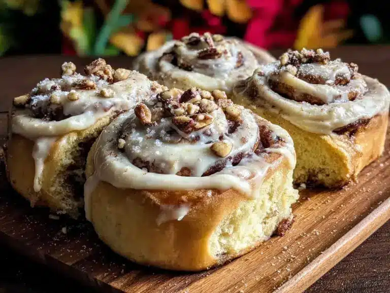 pumpkin cinnamon rolls - featured image
