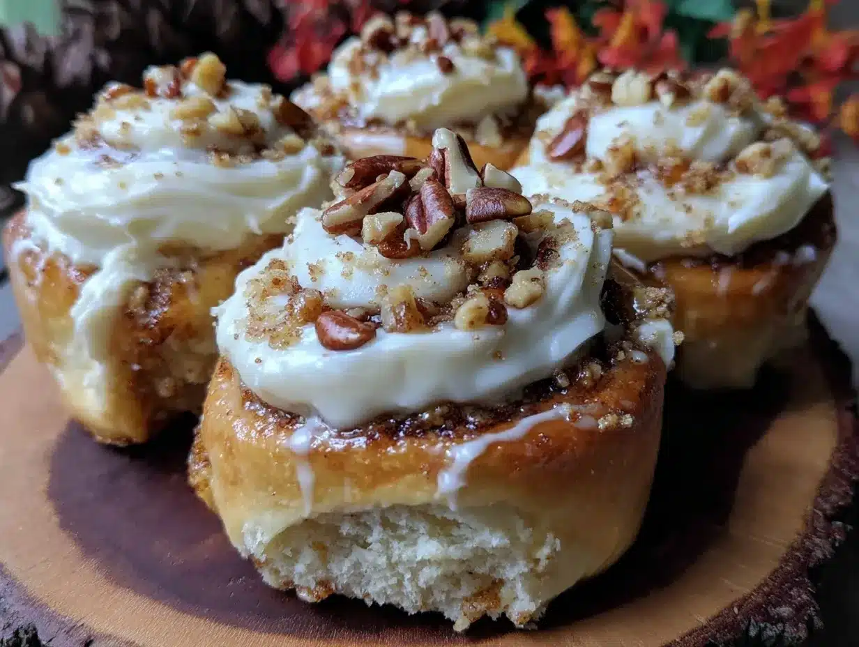 pumpkin cinnamon rolls preparation steps