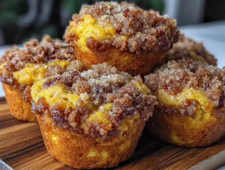 pumpkin cream cheese muffins - featured image